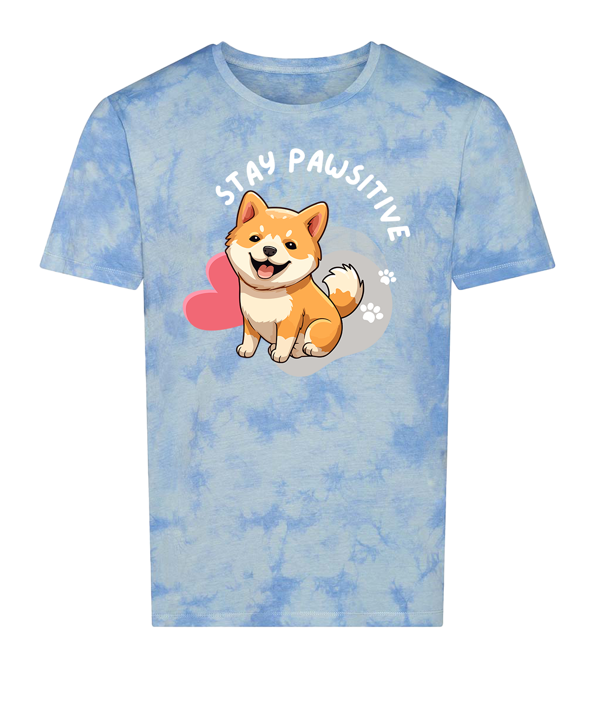 Stay Pawsitive - Dog T-Shirt