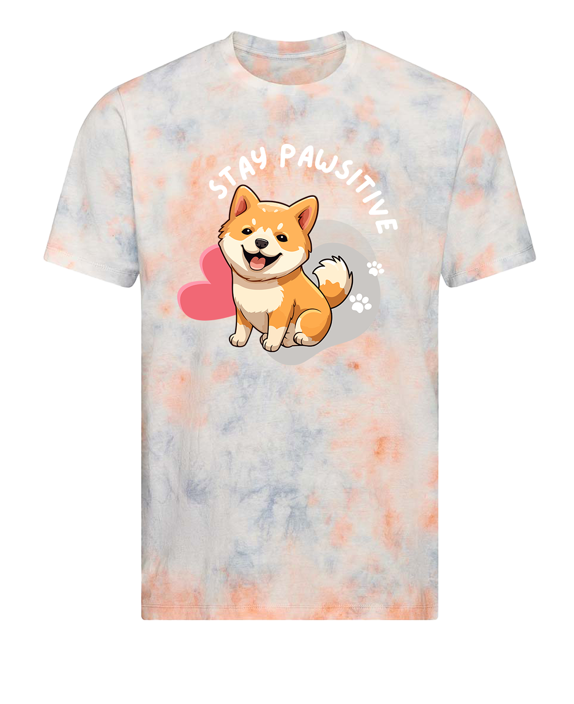 Stay Pawsitive - Dog T-Shirt