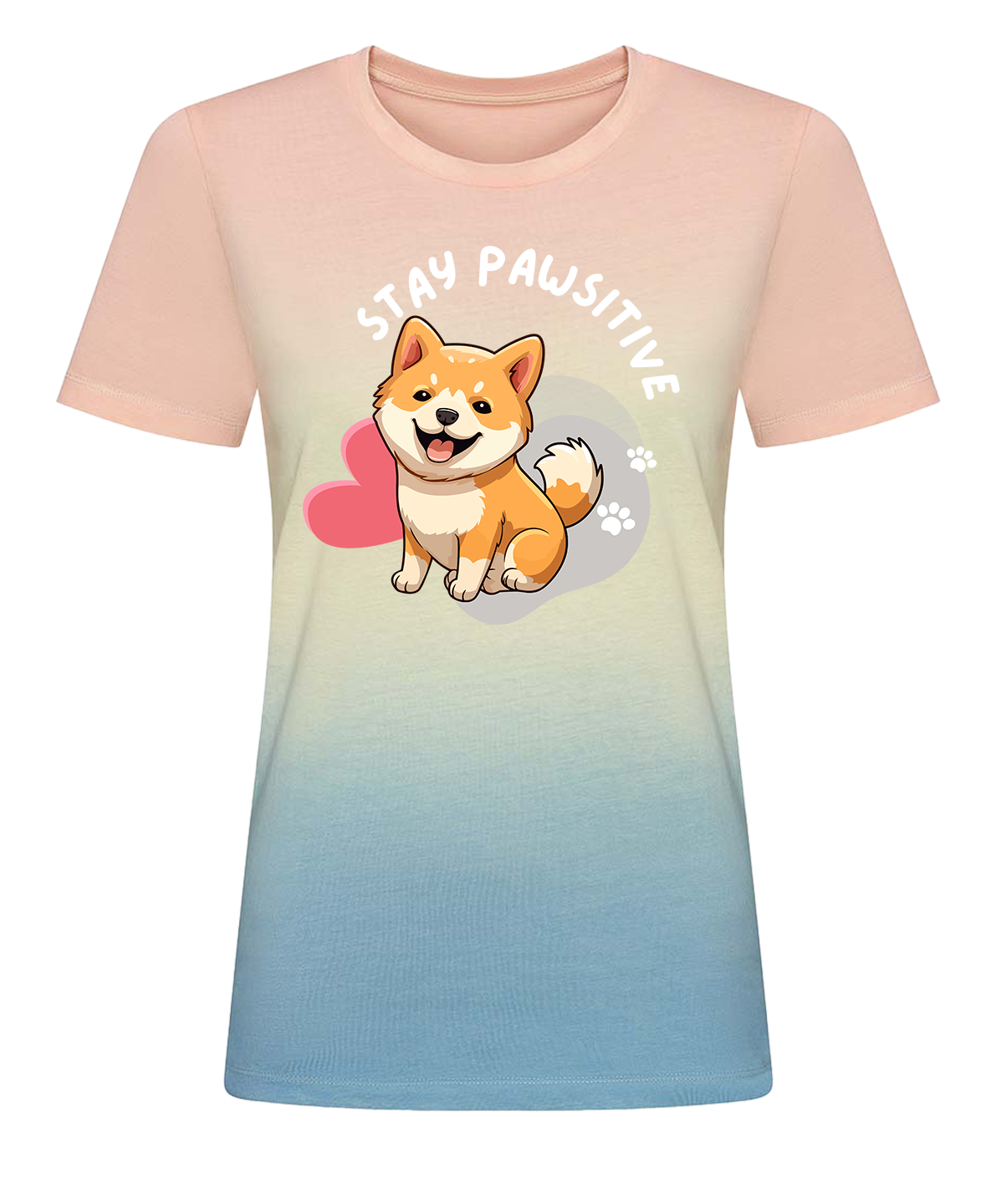 Stay Pawsitive - Dog T-Shirt